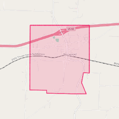 Map of Norwood