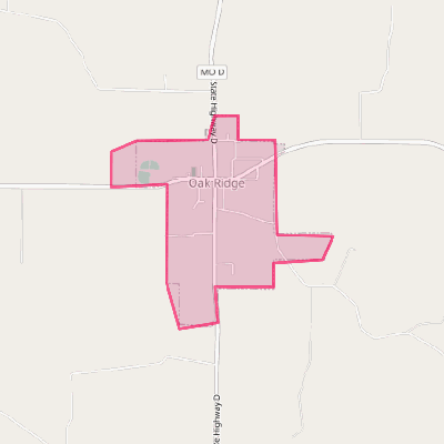 Map of Oak Ridge