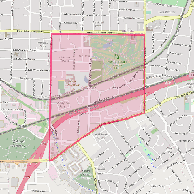 Map of Oakland