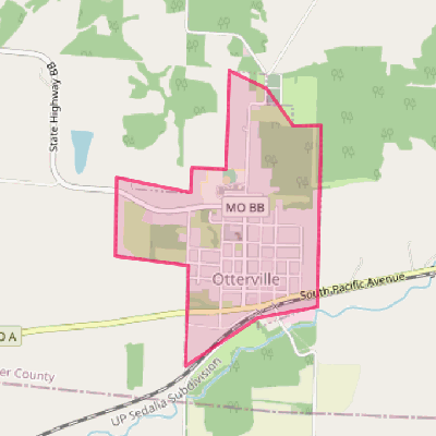 Map of Otterville