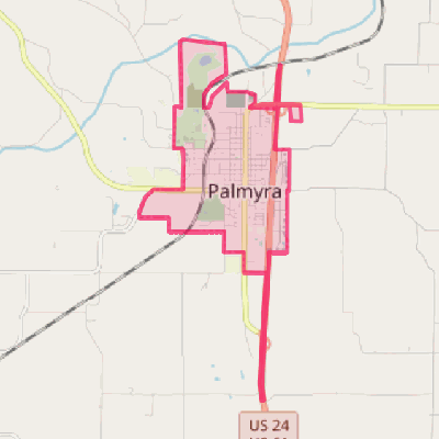 Map of Palmyra