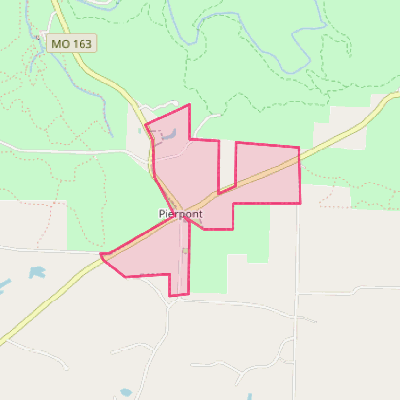 Map of Pierpont