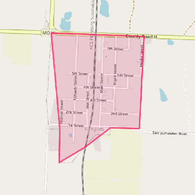 Map of Richards