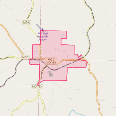 Map of Richland