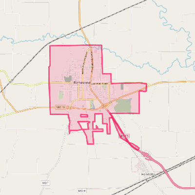 Map of Richmond