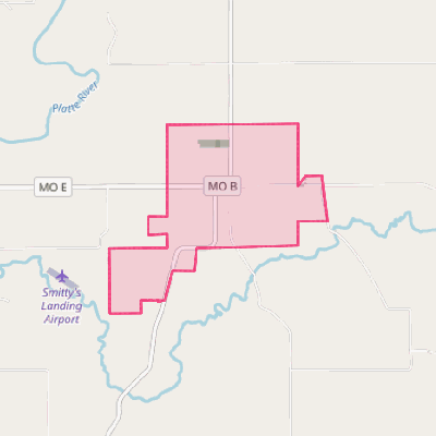 Map of Ridgely