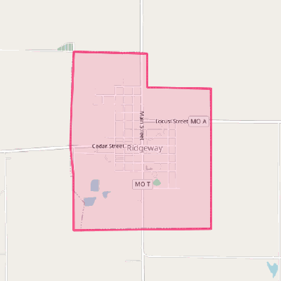 Map of Ridgeway