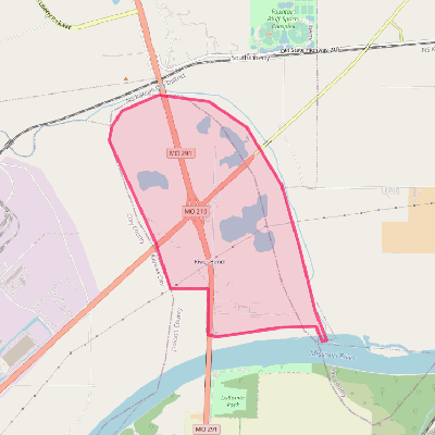 Map of River Bend