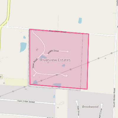 Map of Riverview Estates