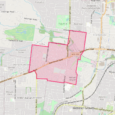 Map of Rock Hill