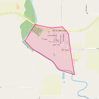 Map of Rosendale