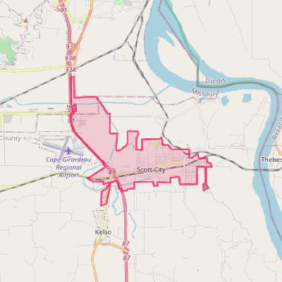 Map of Scott City