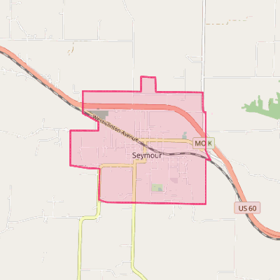 Map of Seymour