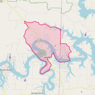 Map of Shell Knob