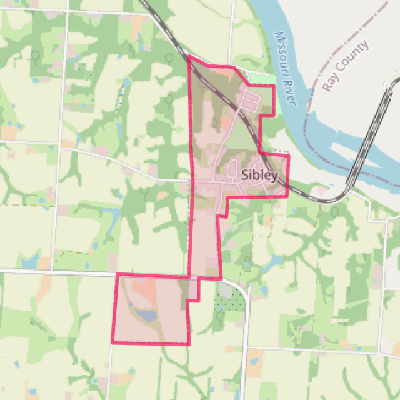 Map of Sibley