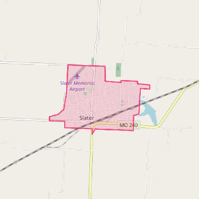 Map of Slater