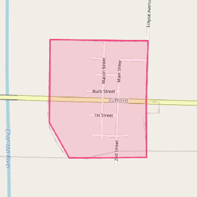 Map of South Gifford