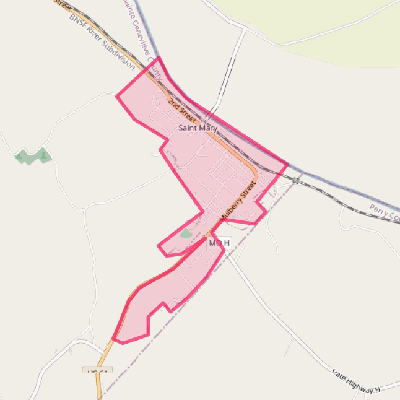 Map of St. Mary
