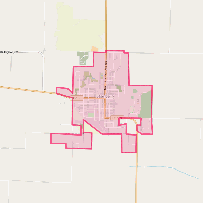 Map of Stanberry