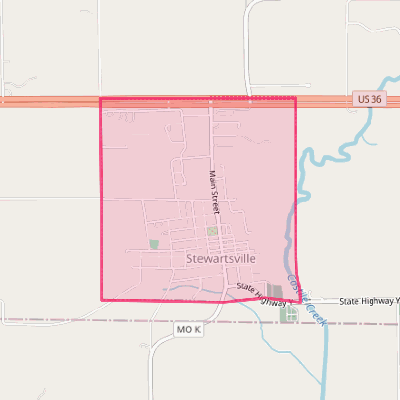 Map of Stewartsville