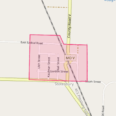 Map of Stotesbury