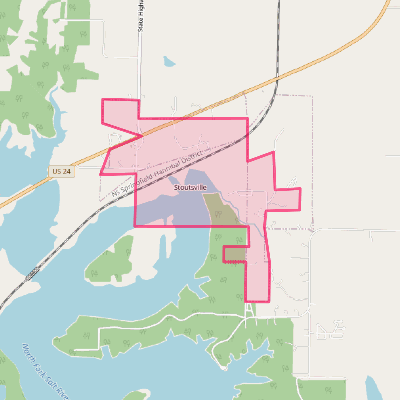 Map of Stoutsville