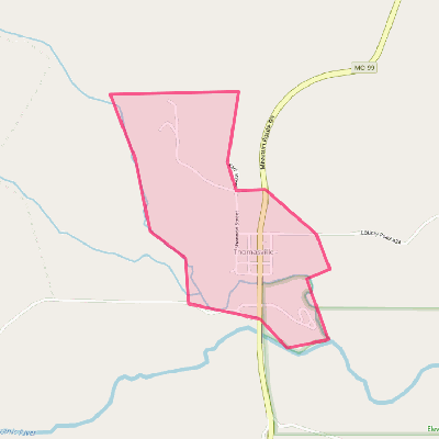 Map of Thomasville