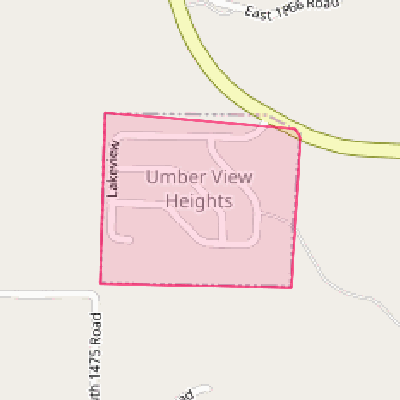 Map of Umber View Heights