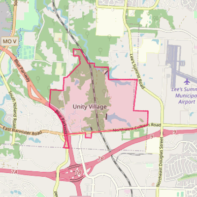 Map of Unity Village