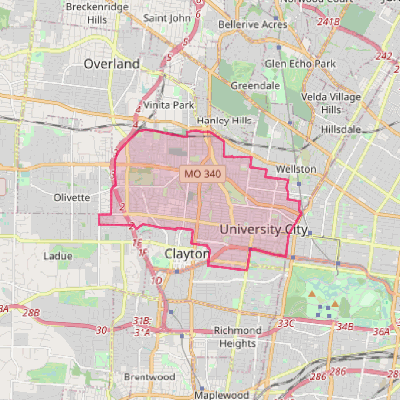 Map of University City