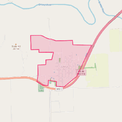 Map of Utica