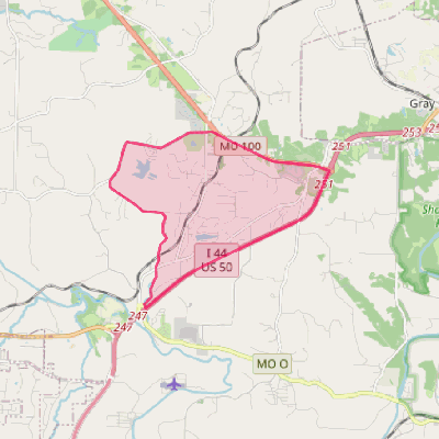 Map of Villa Ridge