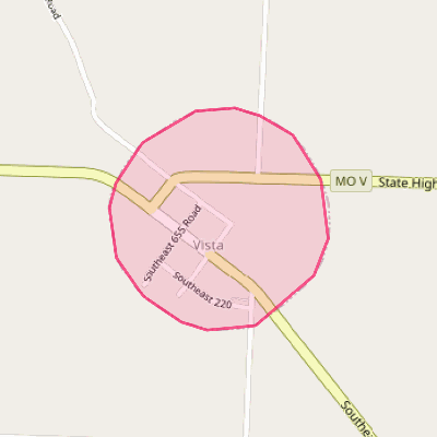 Map of Vista