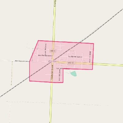 Map of Walker