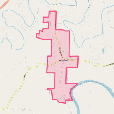 Map of Wardsville