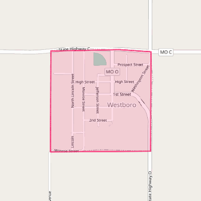 Map of Westboro