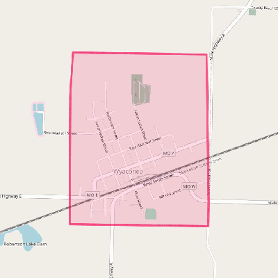 Map of Wyaconda