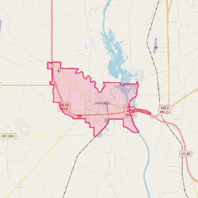 Map of Aberdeen