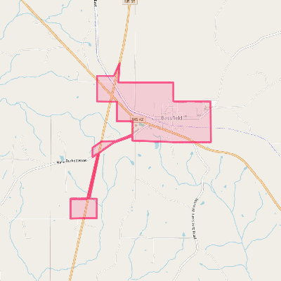 Map of Bassfield