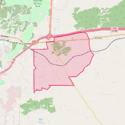 Map of Beechwood