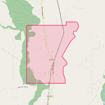 Map of Big Point