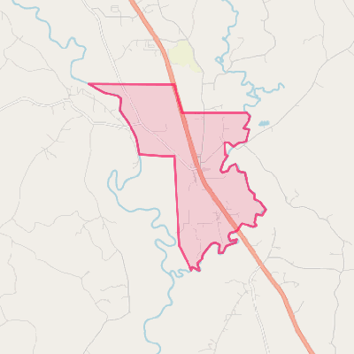 Map of Buckatunna