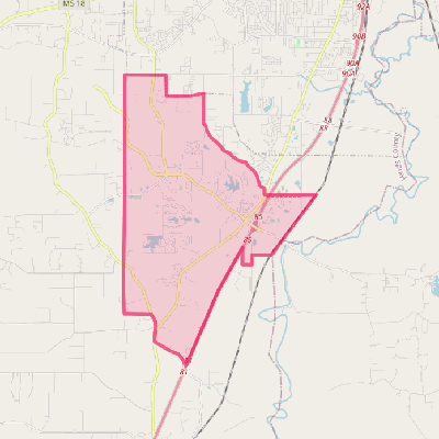 Map of Byram