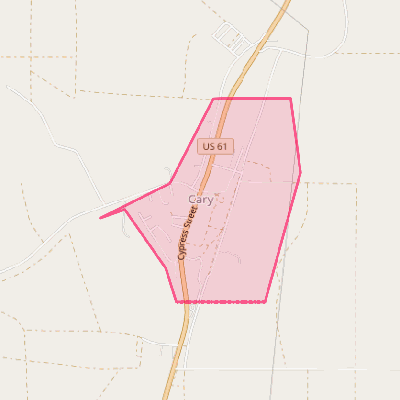 Map of Cary