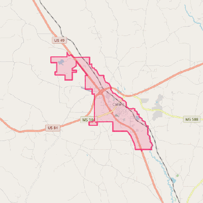 Map of Collins