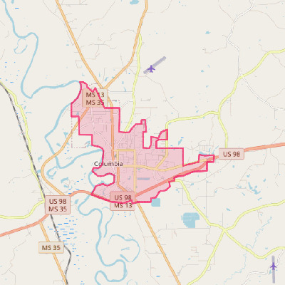 Map of Columbia