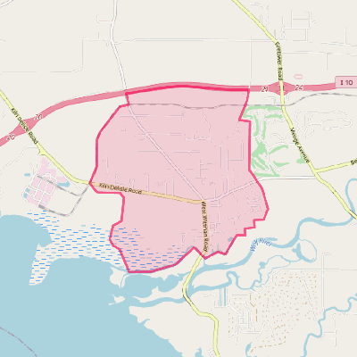 Map of DeLisle