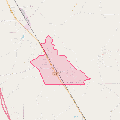 Map of Elliott