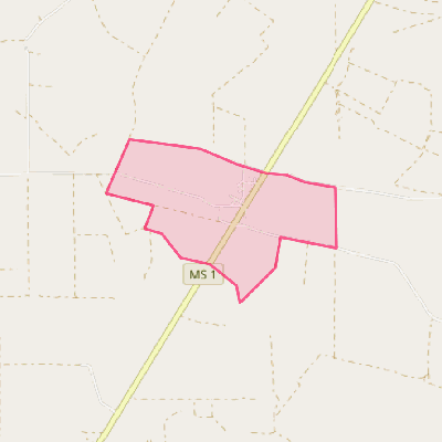 Map of Farrell