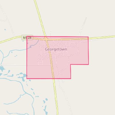 Map of Georgetown